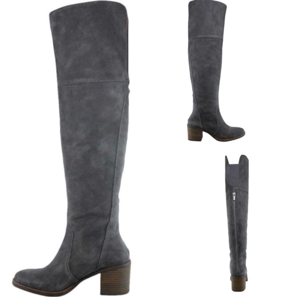 Lucky Brand Rayla suede over the knee boots women’s size 8